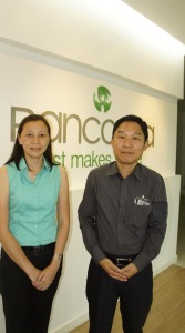 (Left) Patcharin Maneeroj, sales manager – South East Asia and Chaitat Bunteralert, deputy managing director Pancosma Thailand Co., Ltd. 